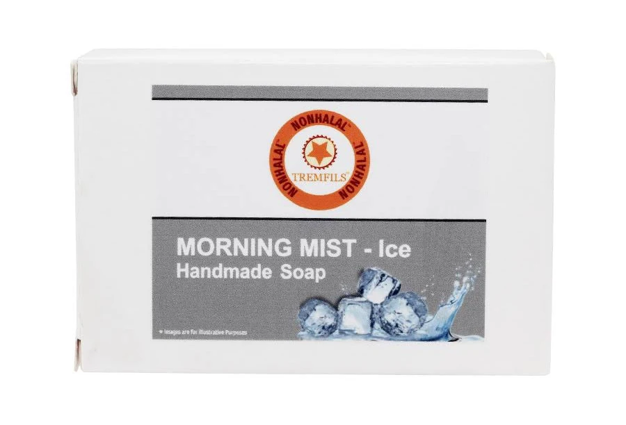 Nonhalal Morning Mist Ice Handmade Ayurvedic Soap