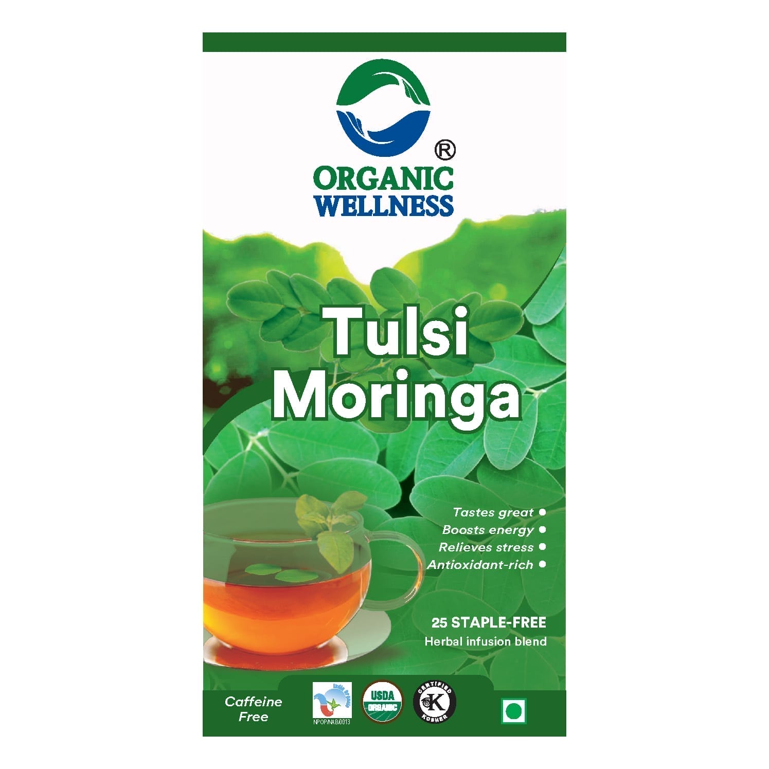 Organic Wellness Tulsi Moringa