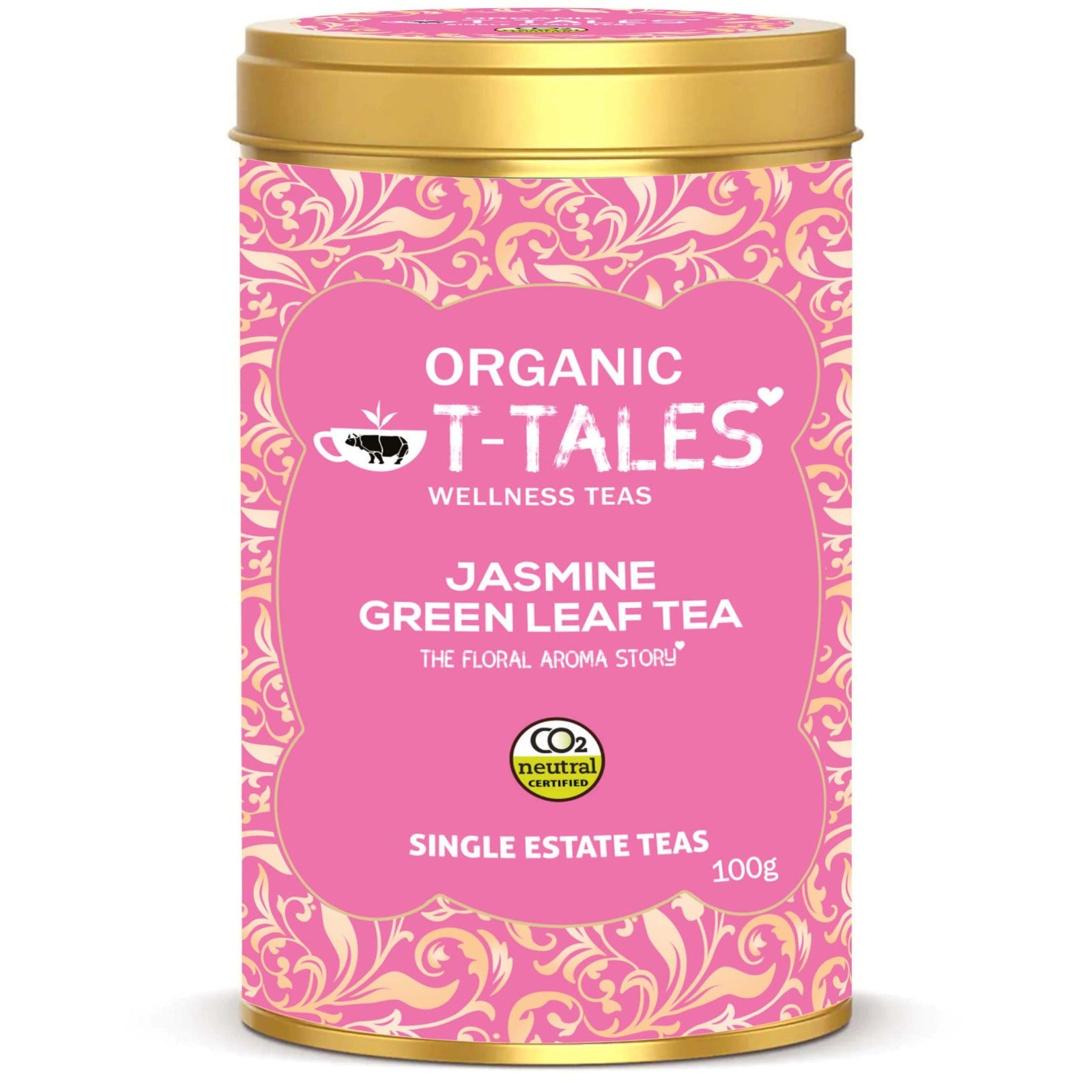 Organic T-Tales Pure Green Leaf Tea