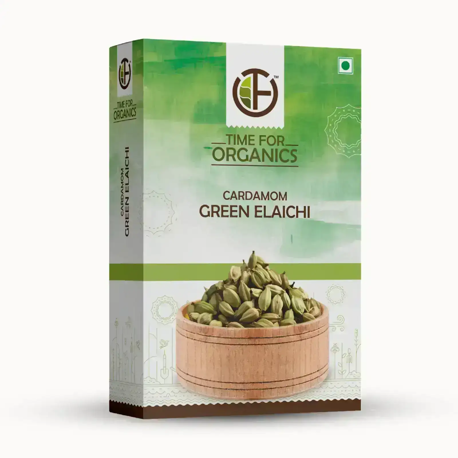 Time For Organic Green Cardamom