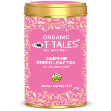 Organic T-Tales Jasmine Green Leaf Tea