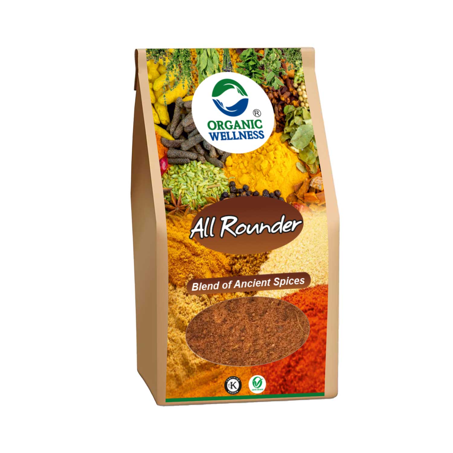 Organic Wellness All Rounder Masala Blend Of Ancient Spices