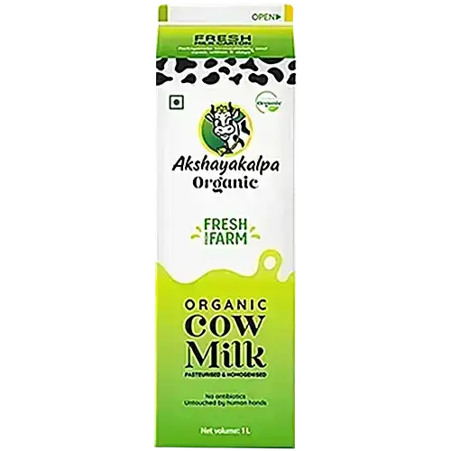 Akshayakalpa Organic Cow Milk Pasteurized & Homogenized