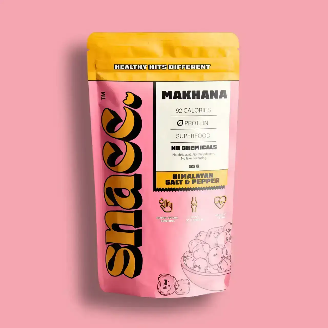 Snacc Himalayan Salt & Pepper Makhana