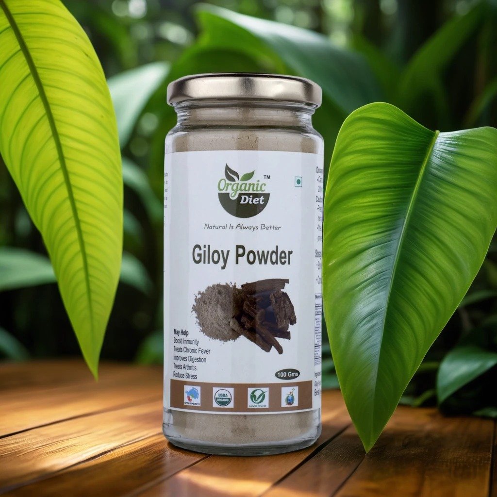 Organic Diet Fresh & Pure Organic Giloy Powder.