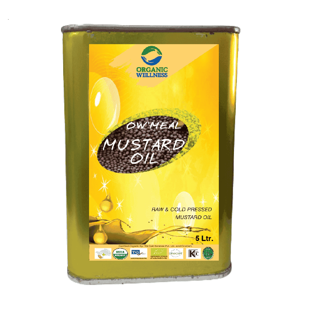 Organic Wellness Mustard Oil