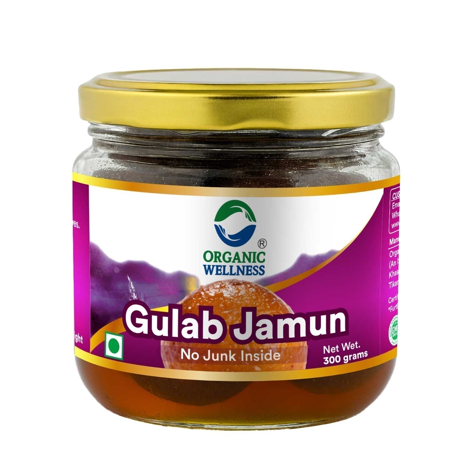 Organic Wellness Gulab Jamun