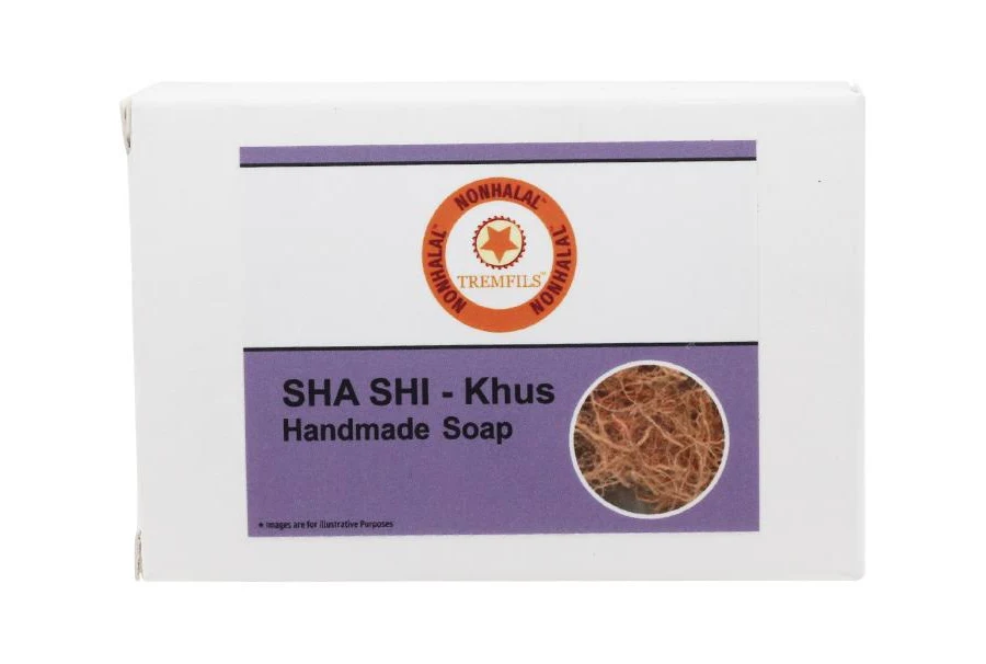Nonhalal Sha Shi  Khus Handmade Ayurvedic Soap