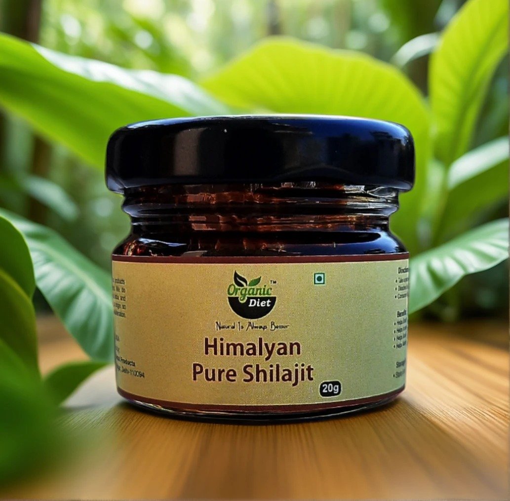 Organic Diet Pure Himalayan Shilajit Resin.