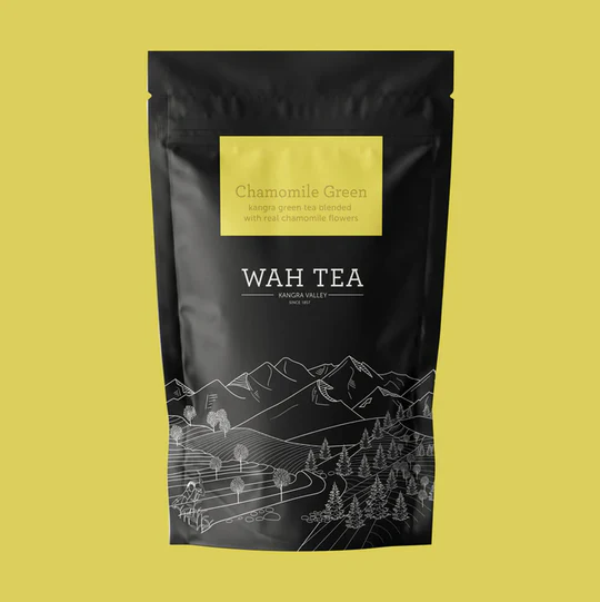 Organic T-Tales Chamomile Green Leaf Tea