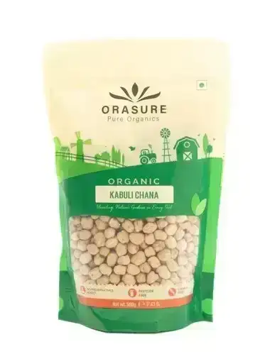 Orasure Organic Whole Kala Chana