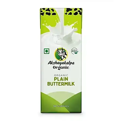 Akshayakalpa Organic Plain Butter Milk  UHT
