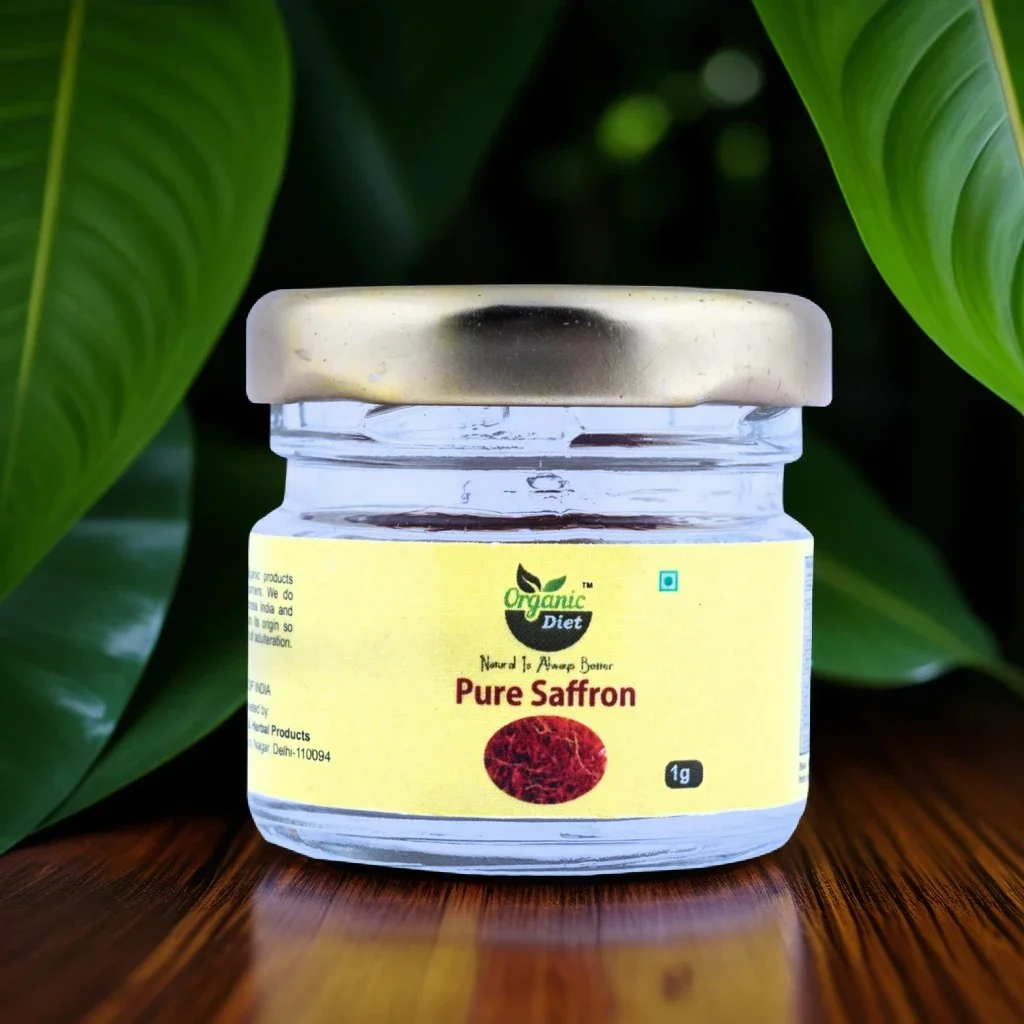 Organic Diet - Natural is Always Better Fresh&Pure Organic Saffron.