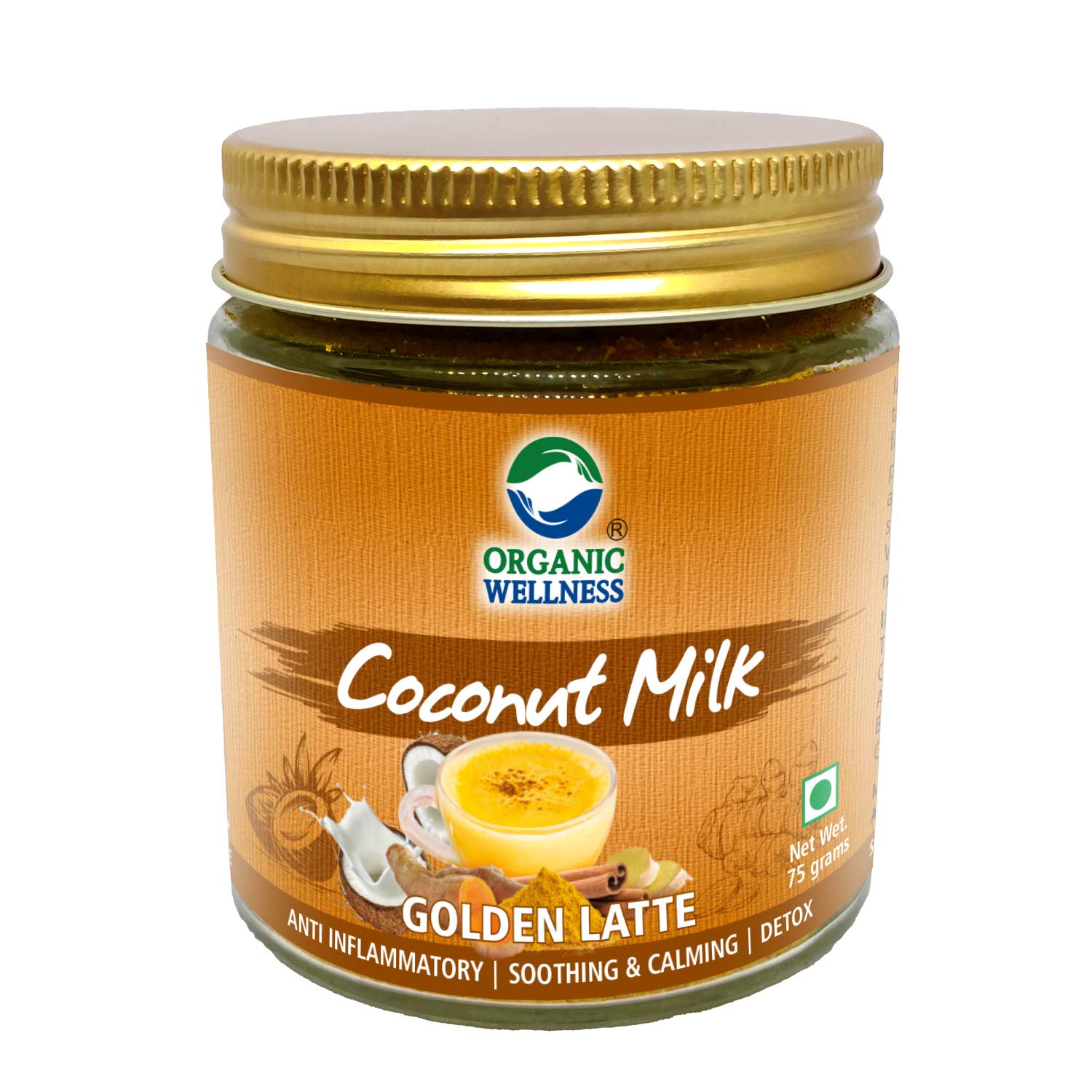 Organic Wellness Coconut Milk Golden Latte Bottle