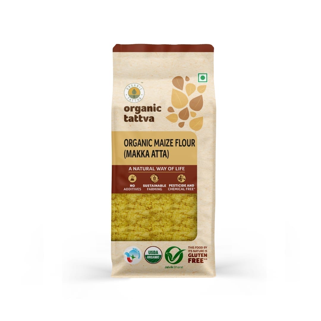 Organic Maize Flour Makka Atta