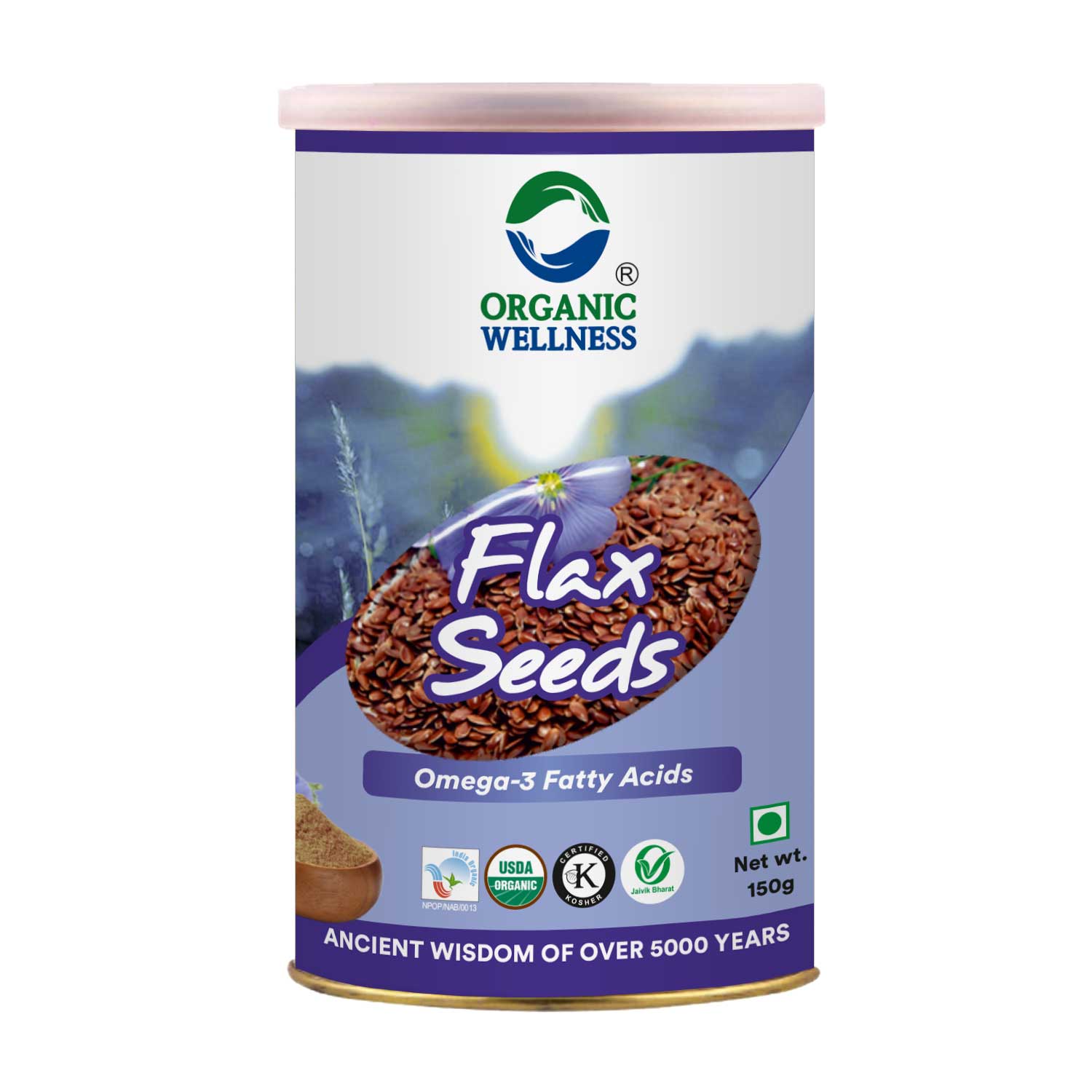 Organic Wellness Flax Seeds