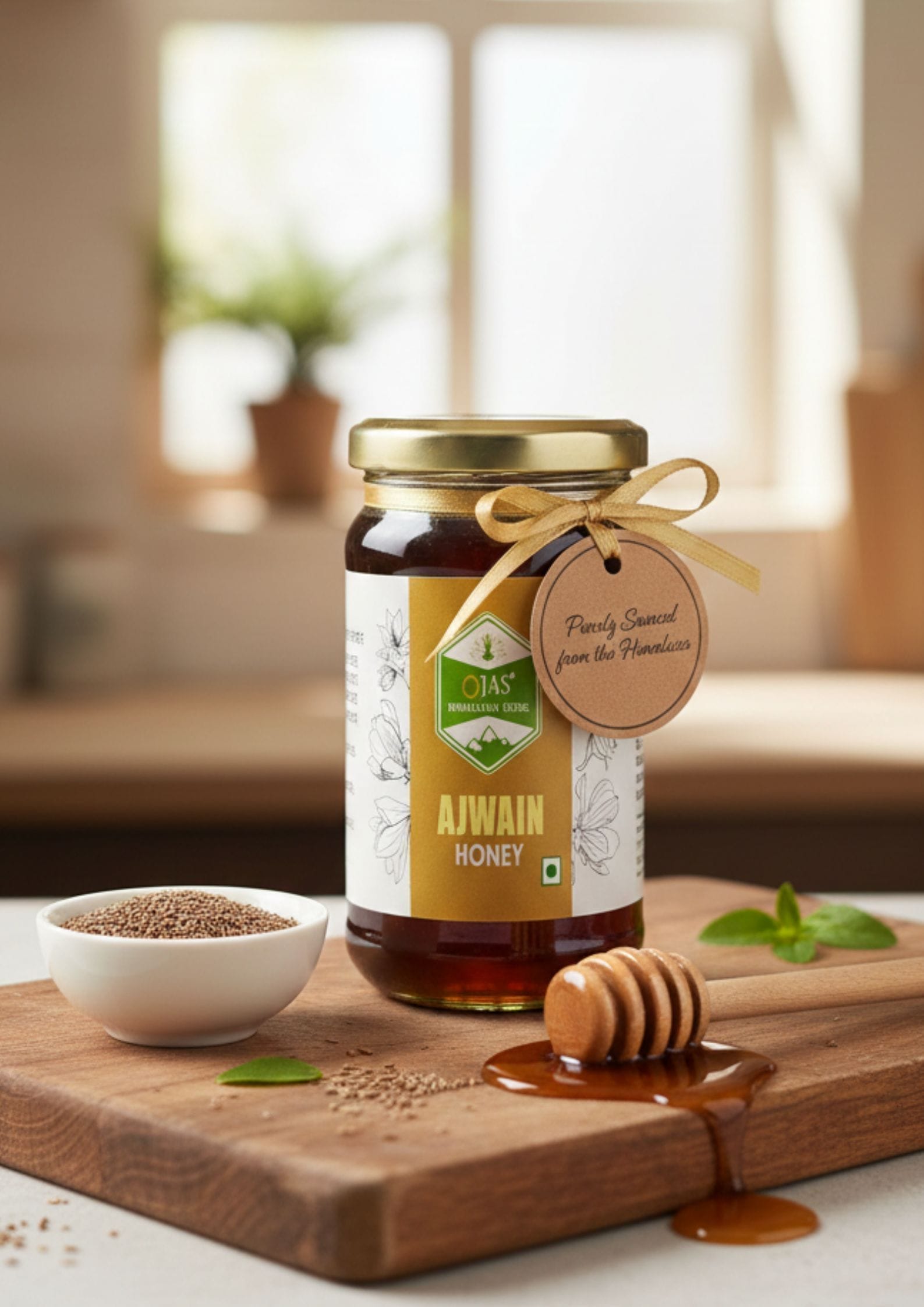 Ojas Himalayan Herbs Ajwain Honey