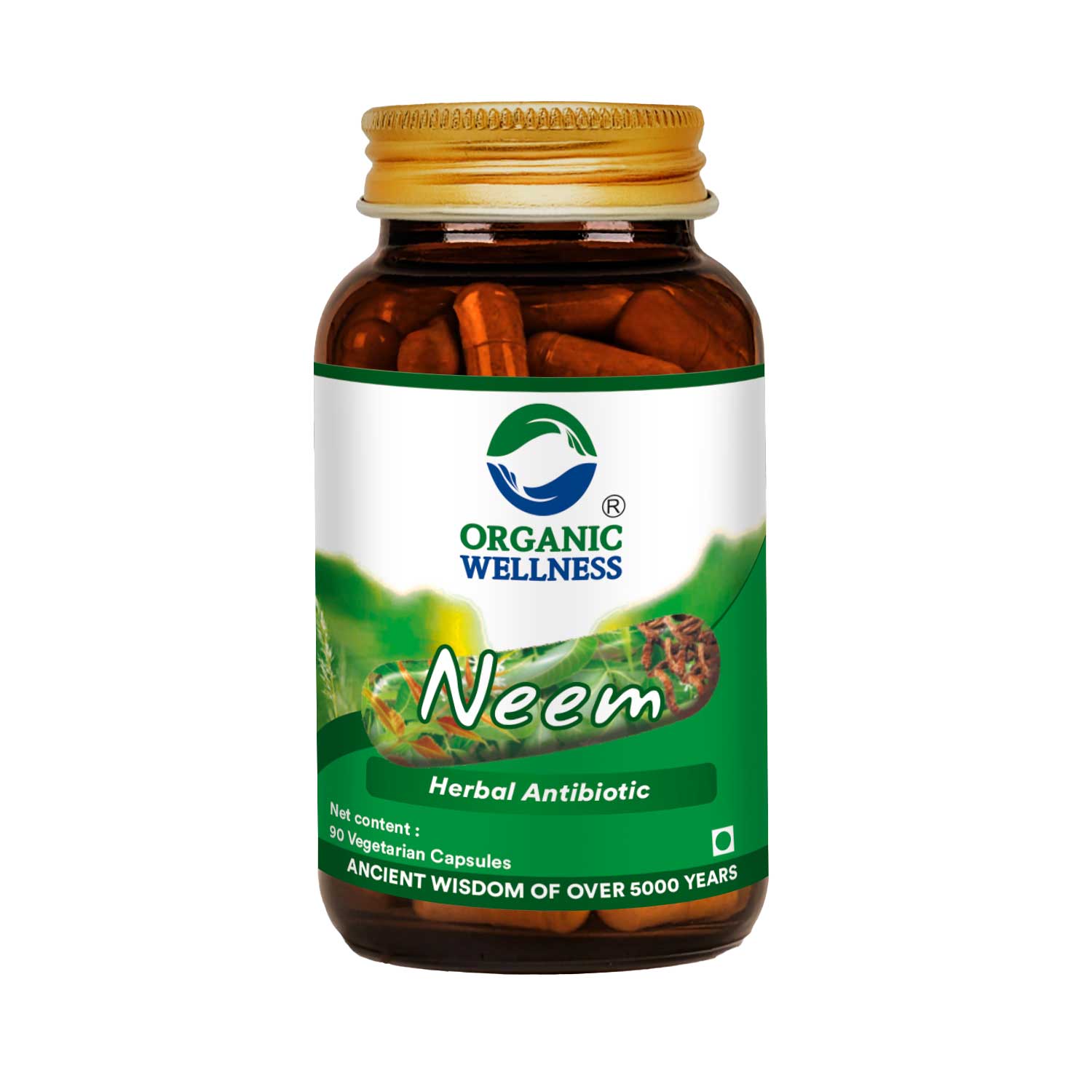 Organic Wellness Neem  Bottle