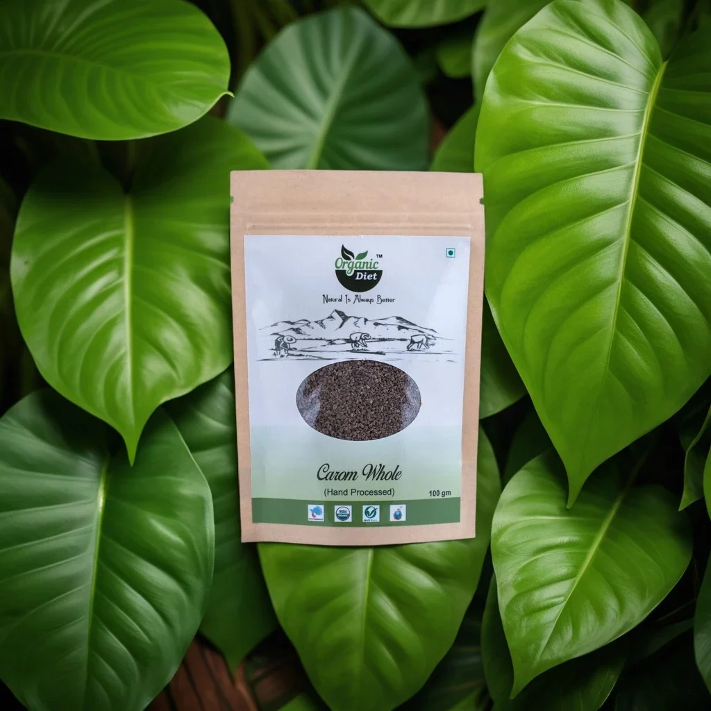 Organic Diet - Natural is Always Better Fresh & Pure Organic Carom Seed Raw.