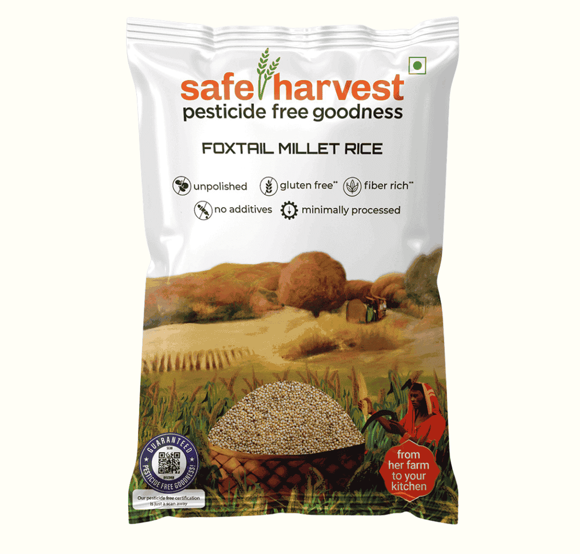 Safe Harvest Pesticide Free Foxtail Millet Rice