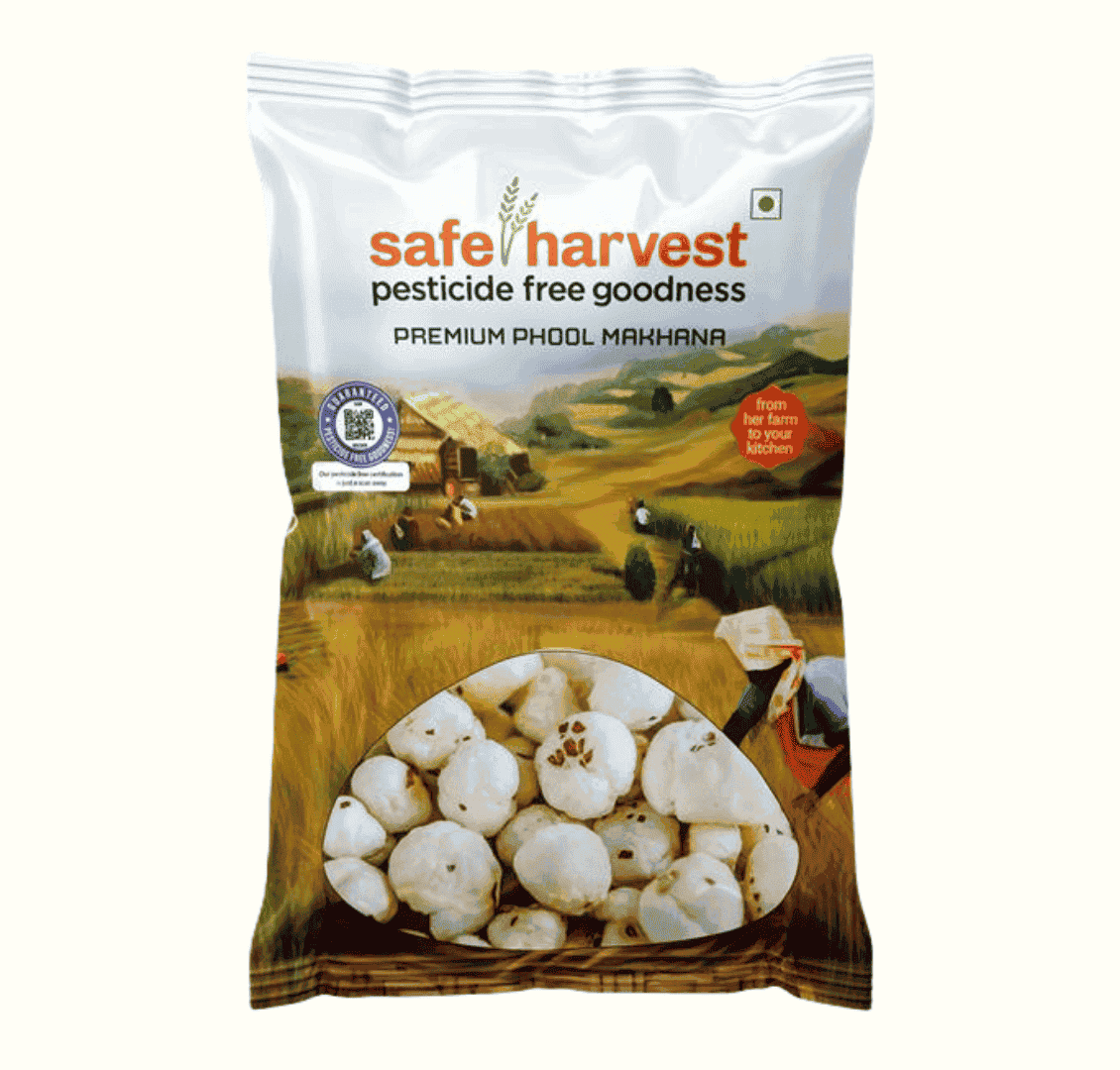 Safe Harvest Pesticide Free Premium Phool Makhana