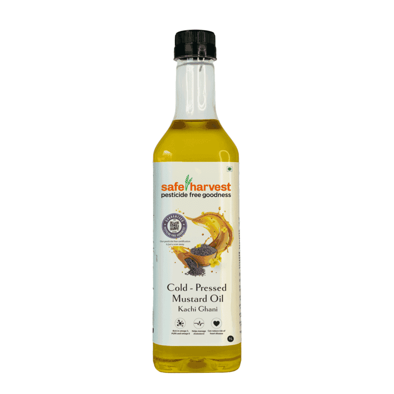 Safe Harvest Pesticide Free Mustard Oil
