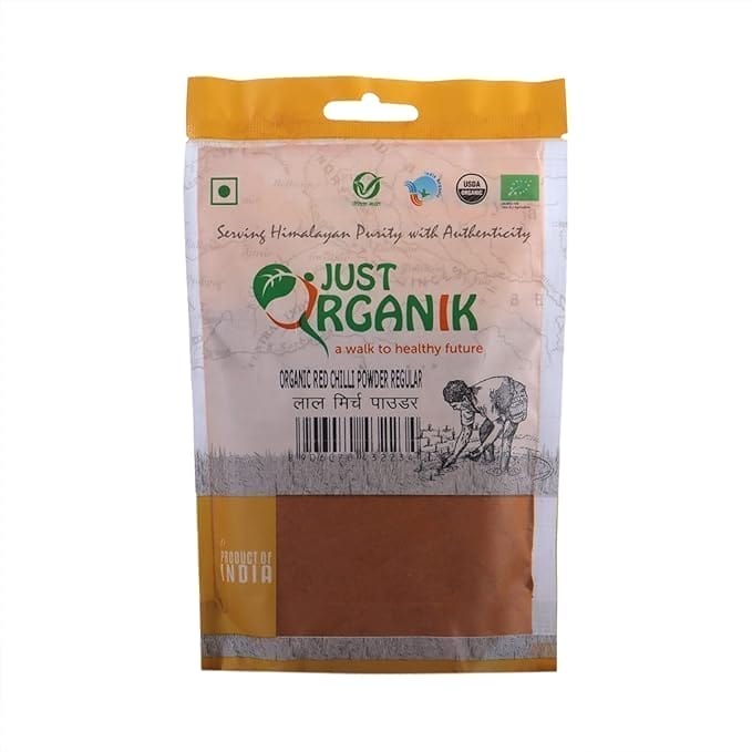 Just Organik Red Chilli Powder Regular