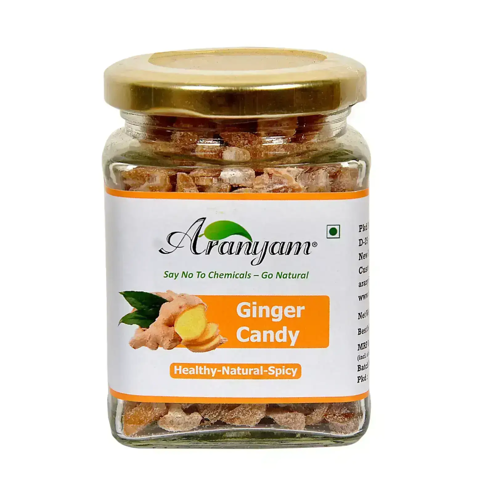 Soft ginger chews candy from north-east