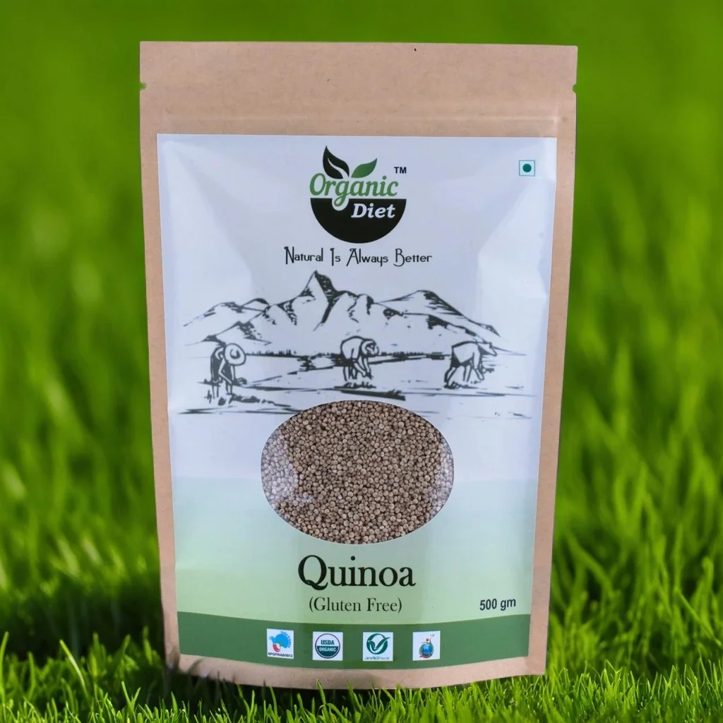 Organic Diet Fresh & Pure Organic Quinoa Seeds Raw.