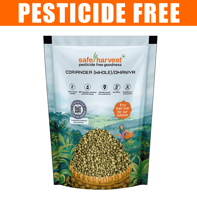 Safe Harvest Pesticide Free Coriander Seeds