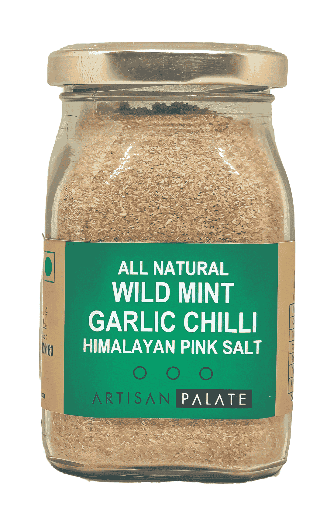 ALL NATURAL WILD MINT GARLIC CHILLI HIMALAYAN PINK SALT