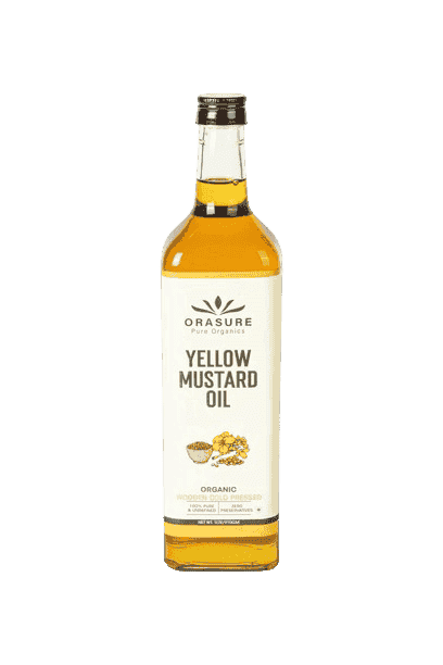 Orasure Organic Yellow Mustard Oil (Pack of 3)